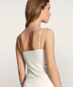 Calida Undertøj<911 ALABASTER CRÈME - Sensual Secrets Spaghetti Top