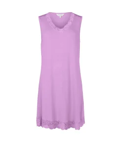 Lady Avenue Natkjoler/ Underkjoler/ Chemiser<176 AMETHYST ORCHID - Bamboo Homewear Sleeveless Nightdress