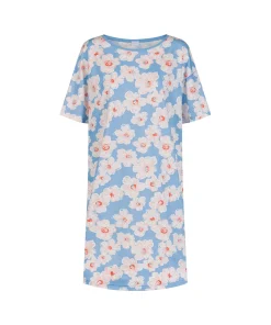 Mey Natkjoler/ Underkjoler/ Chemiser<544 ANGEL BLUE - Caja Short-Sleeved Sleepshirt