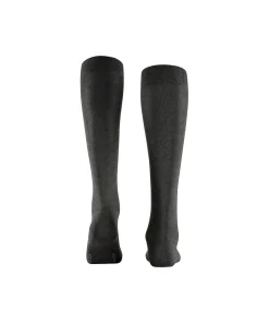 Falke Knæstrømper<3117 ANTHRA. MEL. - ClimaWool KH Knee High
