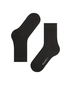 Falke Ankelstrømper/ Sokker<3529 ANTHRACITE - Cotton Touch SO Socks