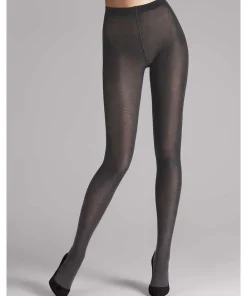 Wolford Strømpebukser/ Leggings<7221 ANTHRACITE - Merino Strømpebukser/Leggings