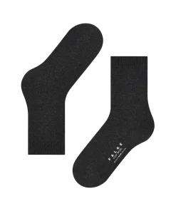 Falke Ankelstrømper/ Sokker<3089 ANTHRA.MEL - Cosy Wool SO Socks