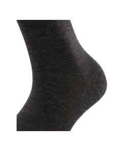 Falke Ankelstrømper/ Sokker<3089 ANTHRA.MEL - Softmerino SO Socks