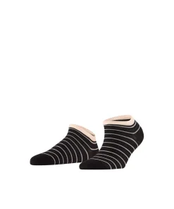 Falke Footies/ Sneaker-strømpe<3080 ANTHRA.MEL - Stripe Shimmer SN Sneaker Socks