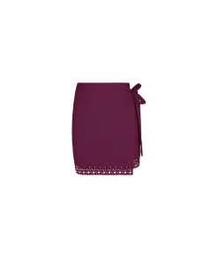 Lise Charmel Tilbehør|Strandtøj<6149 AP/AJOURAGE PRUNE - Ajourage Co Pareo