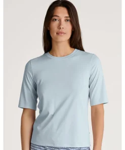 Calida Top/ Loungeshirt/ Pyjamas<521 ARCTIC ICE - Favourites Joy Shirt Short-Sleeve