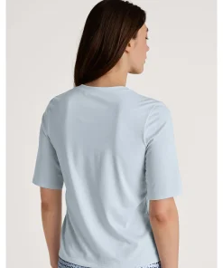 Calida Top/ Loungeshirt/ Pyjamas<521 ARCTIC ICE - Favourites Joy Shirt Short-Sleeve