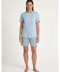 Calida Pyjamas/ Loungewear<521 ARCTIC ICE - Sweet Dreams Short Pyjamas