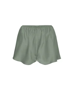 Lady Avenue Shorts/ Loungepants<352 ARMY - LA - Silk Woven French Knickers