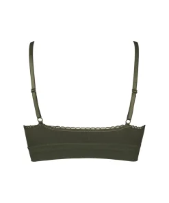 Missya Undertøj|Bh'er<392 ARMY GREEN - Lucia Bh Trekant/top