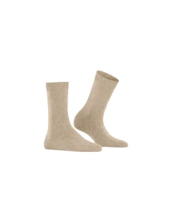 Falke Ankelstrømper/ Sokker<4091 BEIGE MEL. - Cosy Wool SO Socks