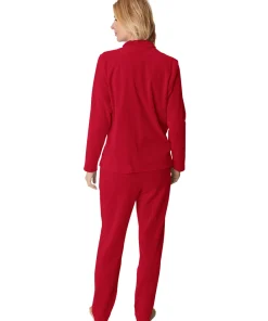 Brandtex Hjemmedragt/ Heldragt|Top/ Loungeshirt/ Pyjamas<4547 BERRY RED - Jogging set