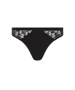 Chantelle Trusser<011 BLACK - Ace Tanga