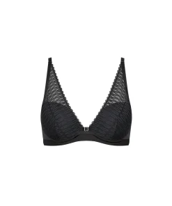 Triumph Bh'er<0004 BLACK - Aura Spotlight Vatteret Bh Med Bøjle WP