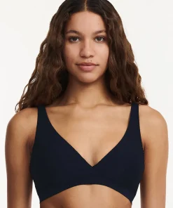 Femilet Bikinier<011 BLACK - Bonaire Wirefree Plunge T-shirt Bra