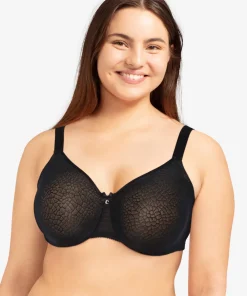 Chantelle Bh'er<011 BLACK - C Magnifique Very Covering Molded Bra