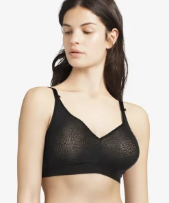 Chantelle Bh'er<011 BLACK - C Magnifique Wirefree Support Bra