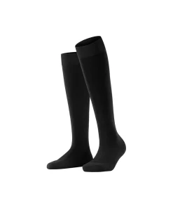 Falke Knæstrømper<3000 BLACK - ClimaWool KH Knee High