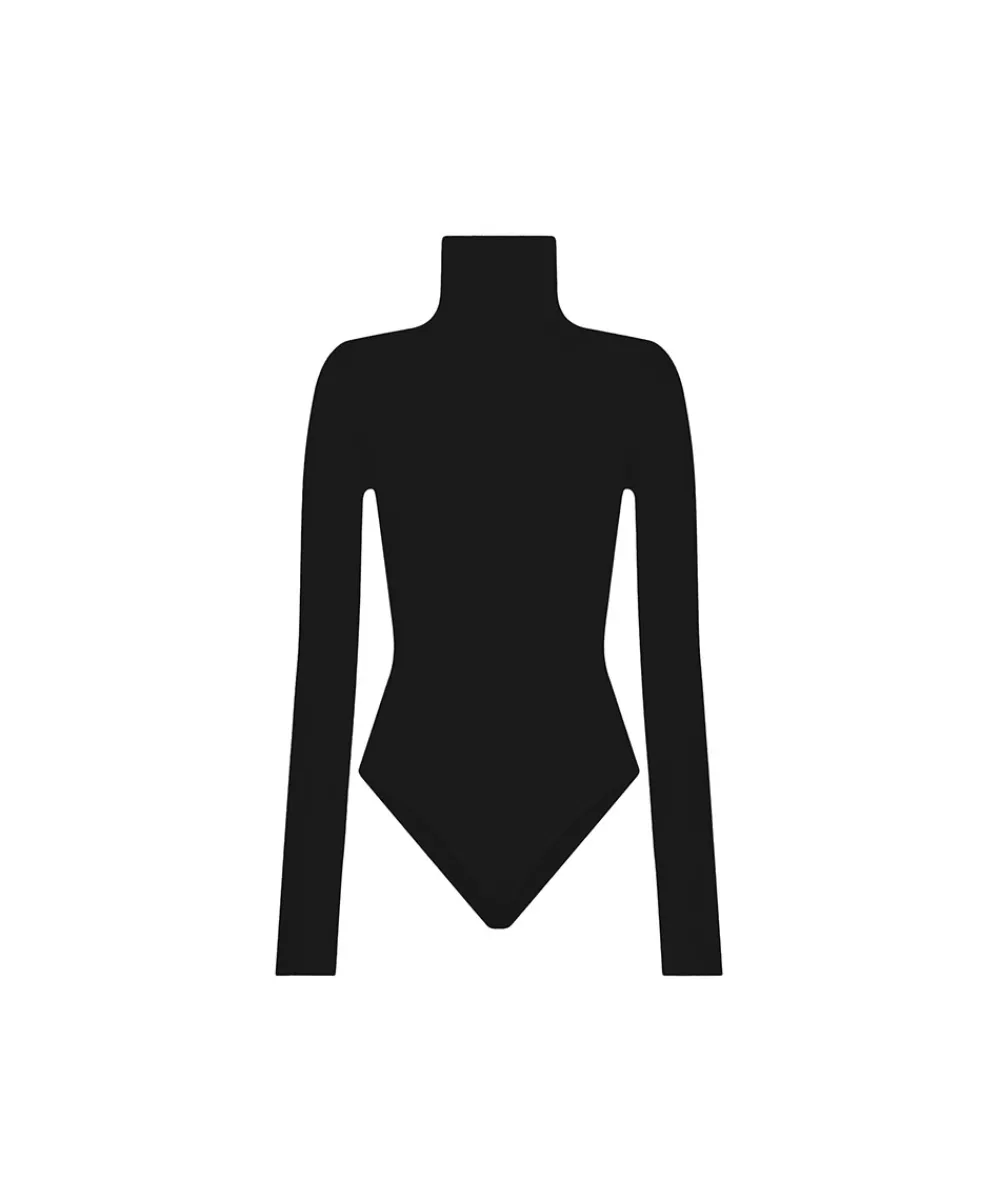 Wolford Bodystocking<7005 BLACK - Colorado String Body