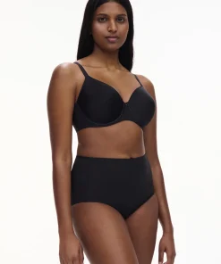 Chantelle Shapewear|Trusser<011 BLACK - Comfort Chic Highwaisted Support Full Brief