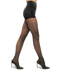 Wolford Strømpebukser/ Leggings<7005 BLACK - Control Dots Strømpebukser/Leggings