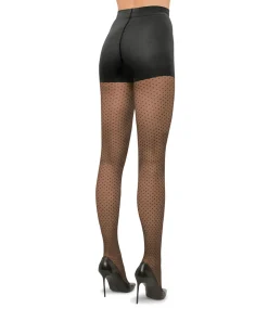 Wolford Strømpebukser/ Leggings<7005 BLACK - Control Dots Strømpebukser/Leggings
