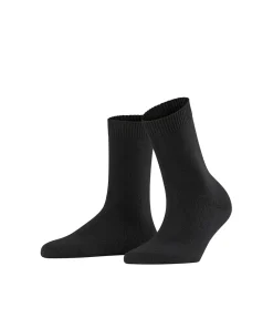 Falke Ankelstrømper/ Sokker<3009 BLACK - Cosy Wool SO Socks