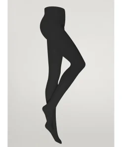 Wolford Strømpebukser/ Leggings<7005 BLACK - Cotton Rib Strømpebukser/Leggings