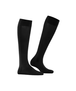 Falke Knæstrømper<3000 BLACK - Cotton Touch KH Knee High