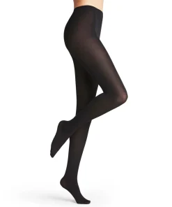 Falke Strømpebukser/ Leggings<3000 BLACK - Cotton Touch TI Tights