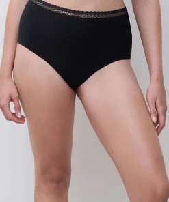 Chantelle Trusser<011 BLACK - Cozy Chic Full Brief