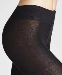 Falke Strømpebukser/ Leggings<3000 BLACK - Cross Knit Tights