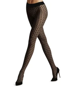 Falke Strømpebukser/ Leggings<3009 BLACK - Darling TI Tights/Leggings