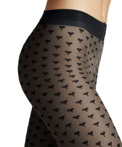 Falke Strømpebukser/ Leggings<3009 BLACK - Darling TI Tights/Leggings