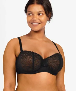 Chantelle Bh'er<011 BLACK - Day To Night Half-cup Bra