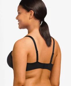 Chantelle Bh'er<011 BLACK - Day To Night Half-cup Bra