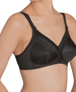 Triumph Bh'er<0004 BLACK - Doreen + Cotton 01 Fuld Skåls Bh