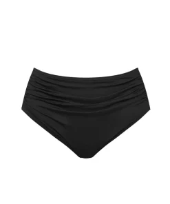 Saltabad Bikinier<050 BLACK - Draped Bikini Bottoms Bikinibyxa