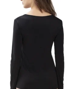 Mey Undertøj<3 BLACK - Emotion T-shirt Long Sleeve