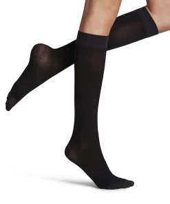 Falke Special Strømper|Knæstrømper<3009 BLACK - Energize Knee-High 50 KH Knee High