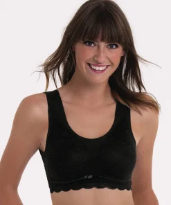 Anita Bh'er<001 BLACK - Essential Lace Bralette
