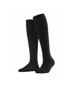 Falke Knæstrømper<3009 BLACK - Family KH Knee High