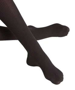 Falke Strømpebukser/ Leggings<3000 BLACK - Family Rib TI Tights