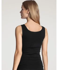 Calida Undertøj<992 BLACK - Feminin Sense Tank Top