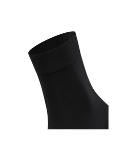 Falke Ankelstrømper/ Sokker<3000 BLACK - Fine Softness SO Socks