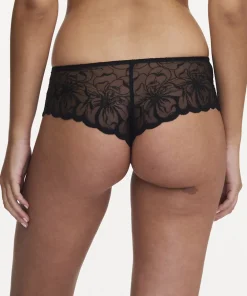 Chantelle Trusser<011 BLACK - Fleurs Revealing Shorty
