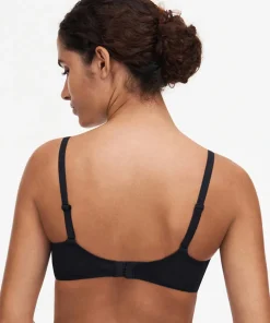 Chantelle Bh'er<011 BLACK - Fleurs Wirefree Triangle Bra