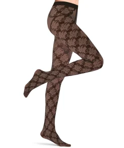 Falke Strømpebukser/ Leggings<3009 BLACK - Floral Shower TI Tights