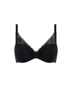 Chantelle Bh'er<011 BLACK - Floral Touch Covering Memory Bra